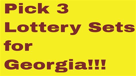 Mar 4, 2024 · Advertisement. Cash 3 (Georgia) Past Lottery Results and Winning Numbers. Cash 3 Midday. Sunday, Feb 25, 2024. 9. 2. 9. USD 500. Cash 3 Evening. Saturday, …